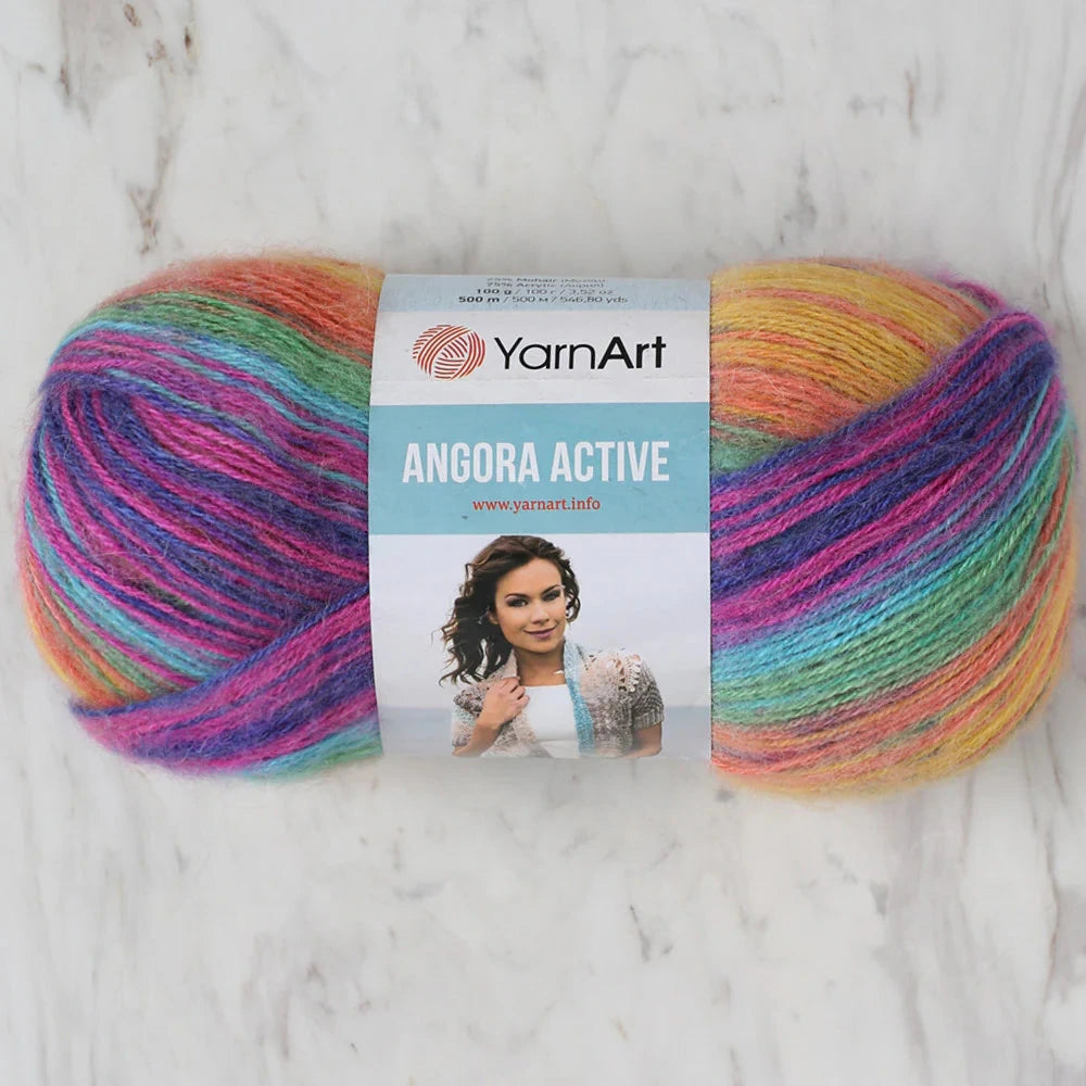 Angora Active Variegated Yarn - 850