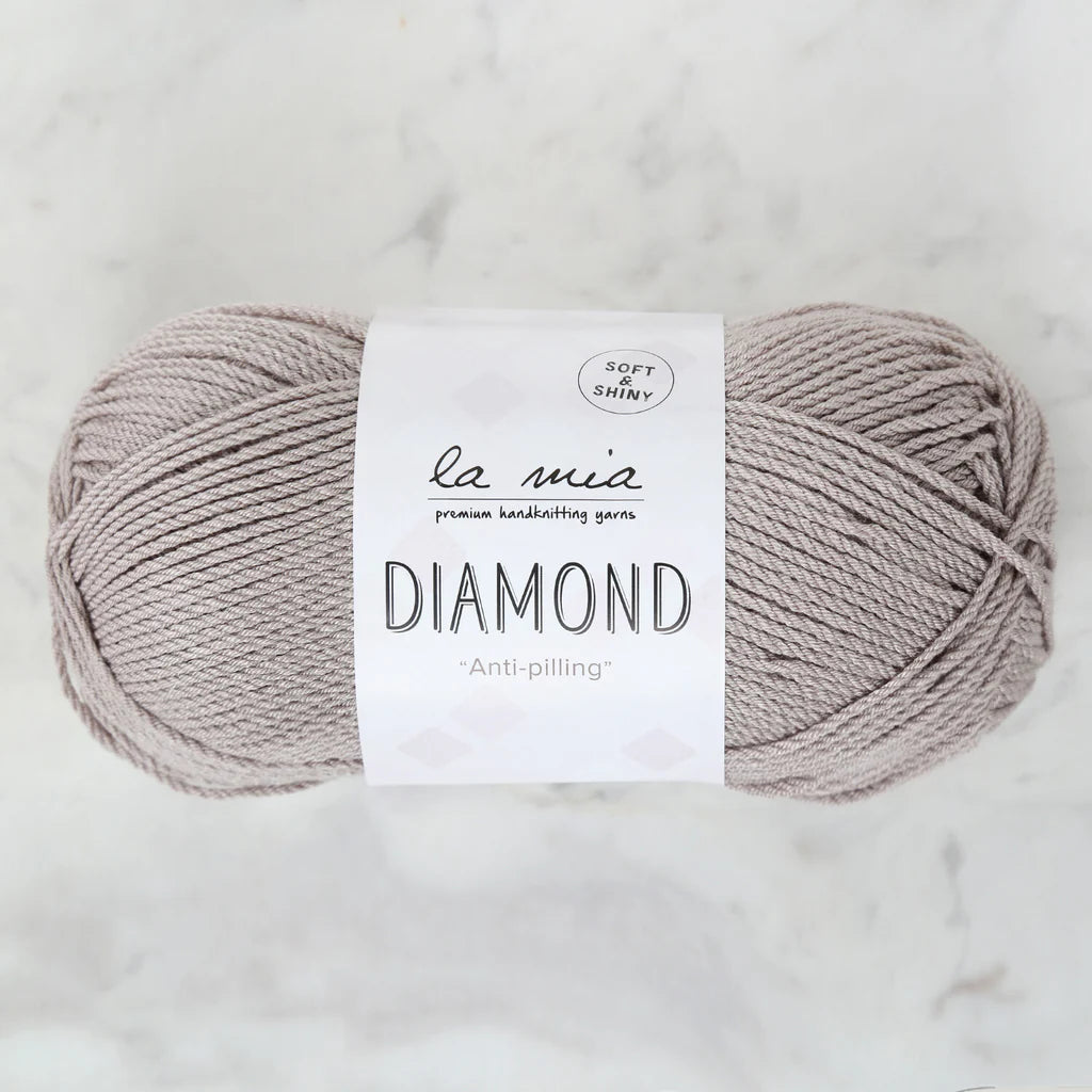 La Mia Diamond Yarn - Brown