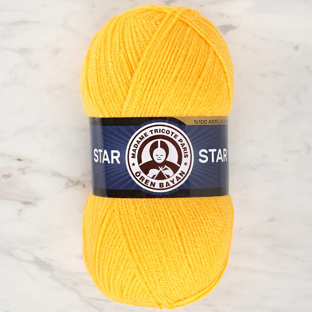 Madame Tricote Paris Star Yarn - Yellow