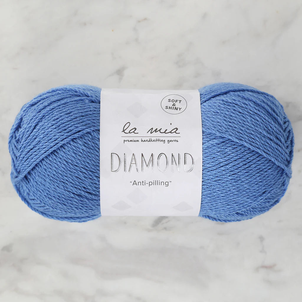 La Mia Diamond Yarn - Night Blue