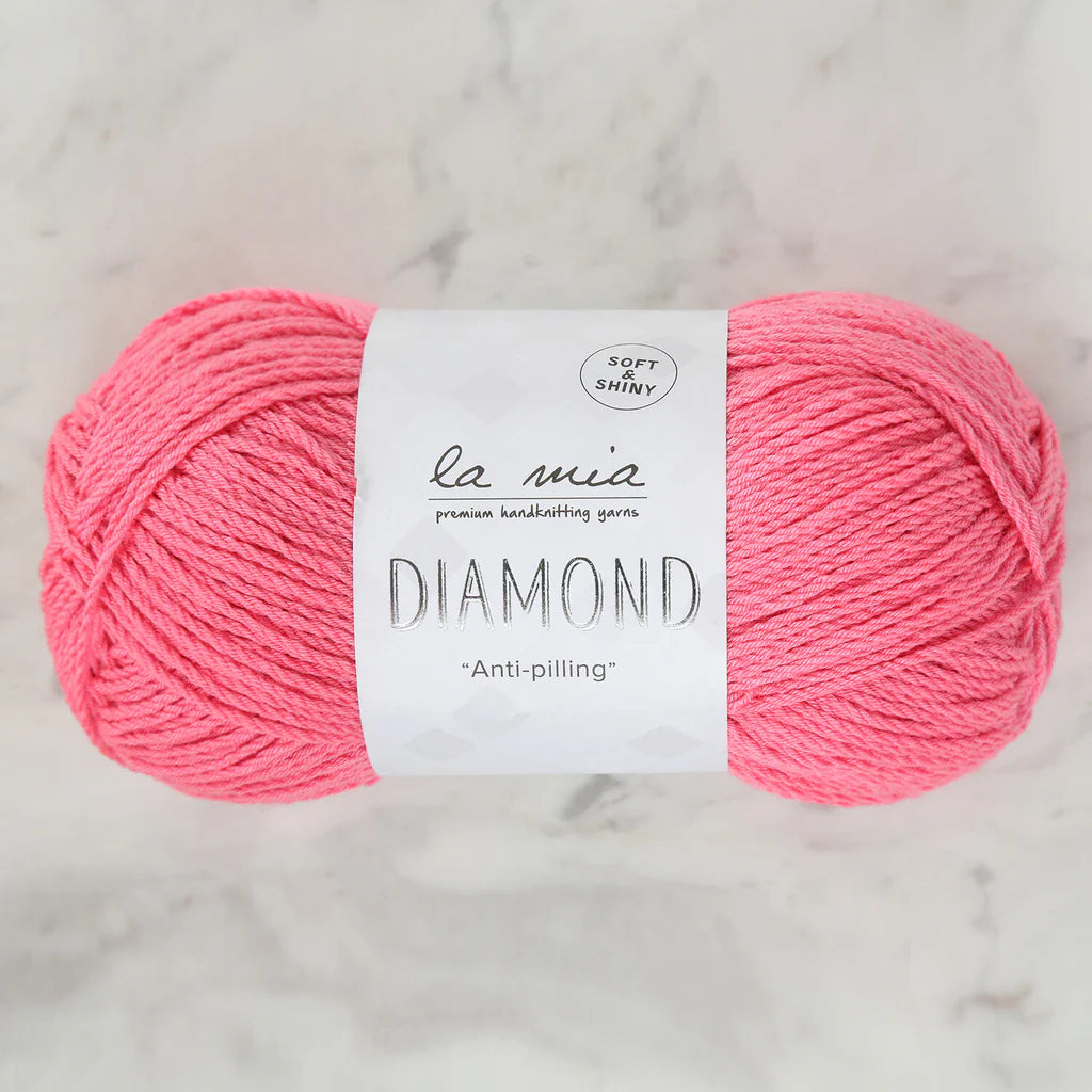 La Mia Diamond Yarn - Fuchsia