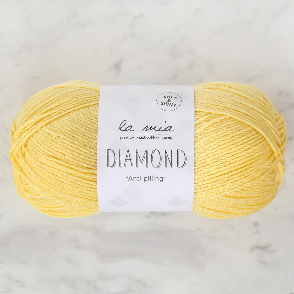 La Mia Diamond Yarn - Yellow