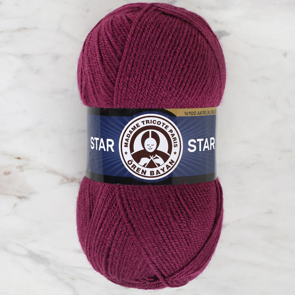 Madame Tricote Paris Star Yarn - Purple