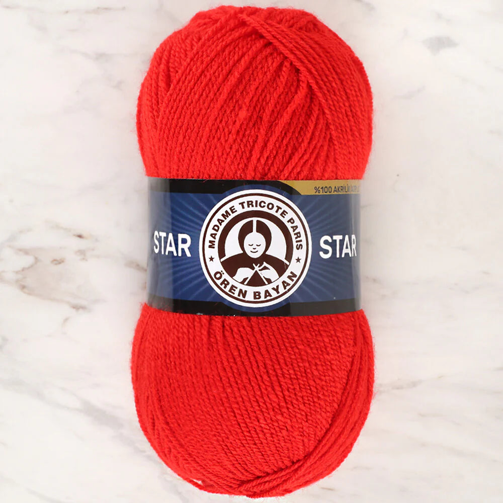 Madame Tricote Paris Star Yarn - Red