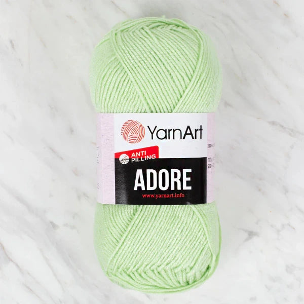 Adore Anti Pilling Yarn - Light Mint Green