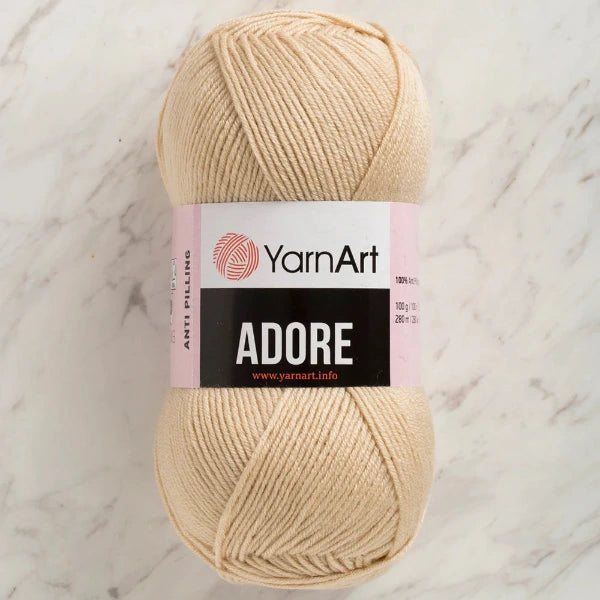 Adore Anti Pilling Yarn - Beige